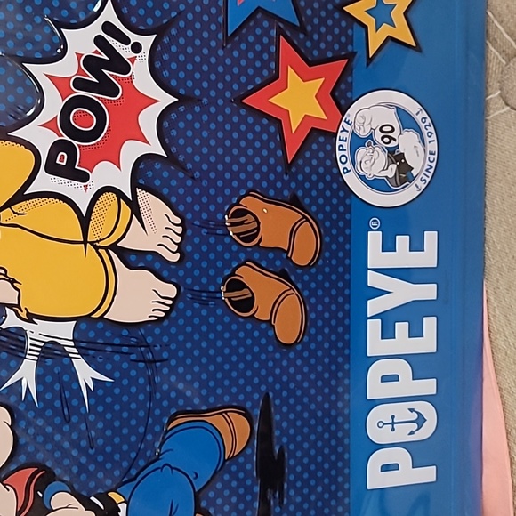 NEW, Popeye Cartoon Metal Sign - Picture 3 of 6